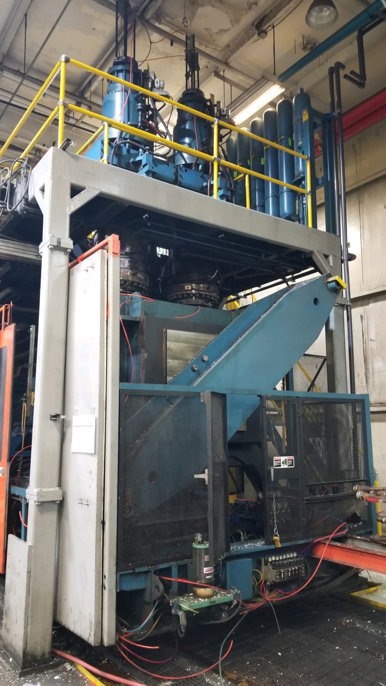 Plastic Blow Molding Machine Madisonville Kentucky Machinery Movers Pedowitz Plant Disassembly