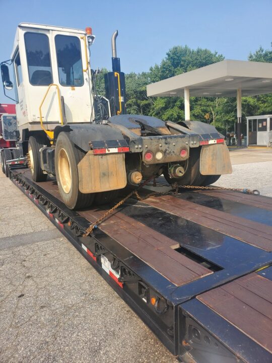 Pedowitz Machinery Movers Carolina Trucking & Rigging CNC Mechanical Equipment Transportation DHL Local Move Yard Hustler Jockey 4a