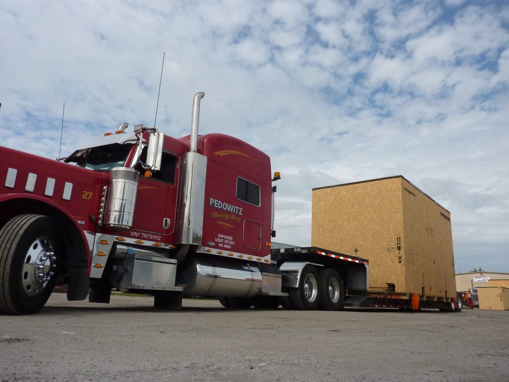 Pedowitz Machinery Movers Intermodal Container Shipping Carolina Drayage Trucking Company 2
