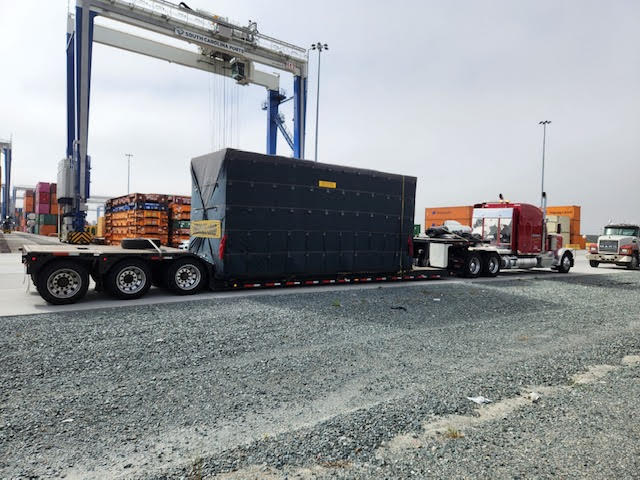 Pedowitz Machinery Movers Carolina Trucking Rigging Crane Services Company Charleston SC to South Dakota Heavy Equipment Transport 2