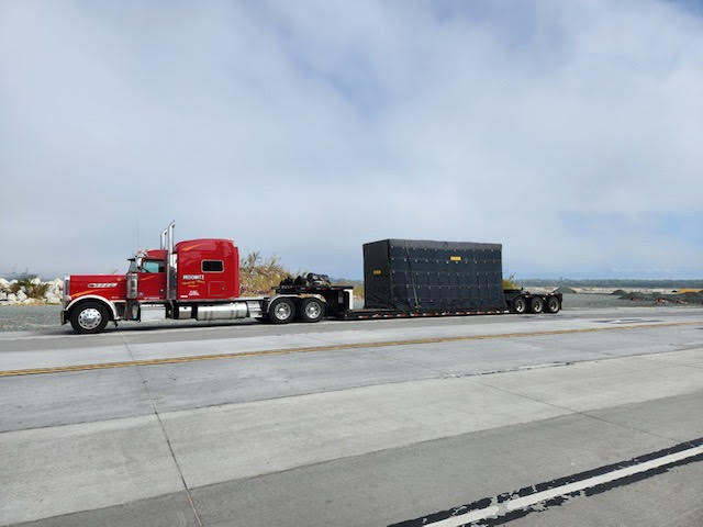 Pedowitz Machinery Movers Carolina Trucking Rigging Crane Services Company Charleston SC to South Dakota Heavy Equipment Transport 3