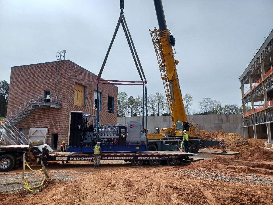 Pedowitz Machinery Movers Charlotte North Carolina Crane Service Mechanical Equipment Rigging Charlotte Lifting Solutions 4