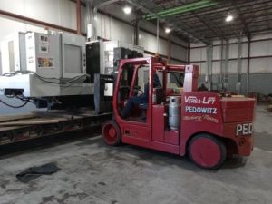 Pedowitz Machinery Movers SC to OH Shop Relocation Charleston Trucking & Rigging 1