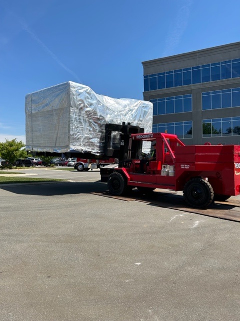 Pedowitz Machinery Movers Charlotte NC Forklift Services Doosan Trucking Rigging Storage 3