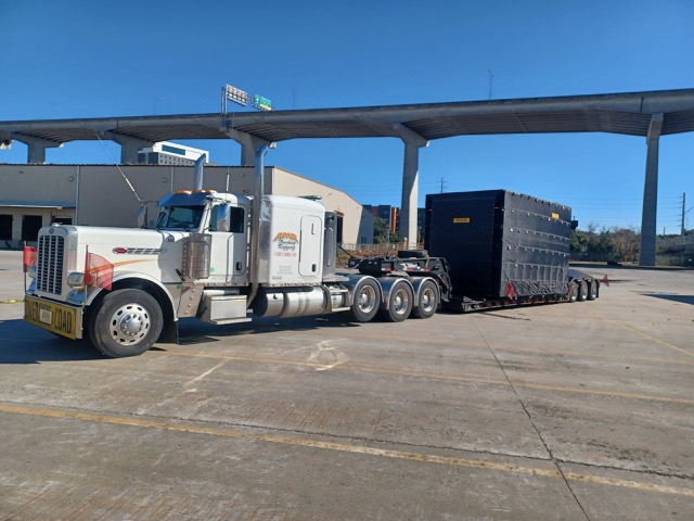 Pedowitz Machinery Movers Port Trucking Company Port of Savannah Okuma MU5000 1