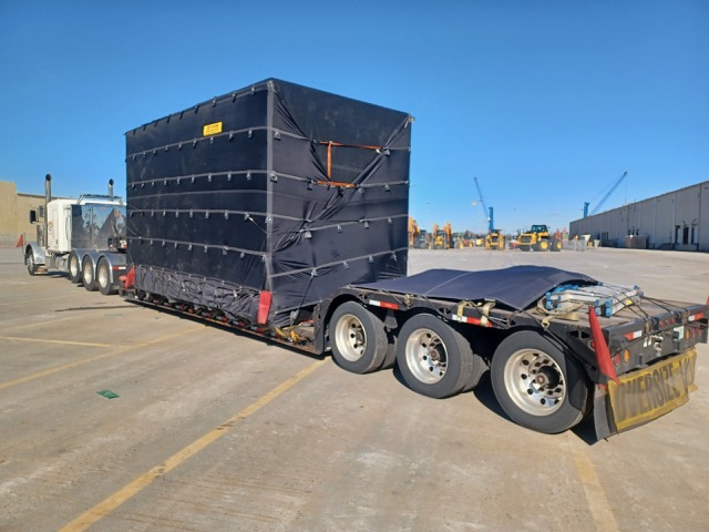 Pedowitz Machinery Movers Port Trucking Company Port of Savannah Okuma MU5000 3